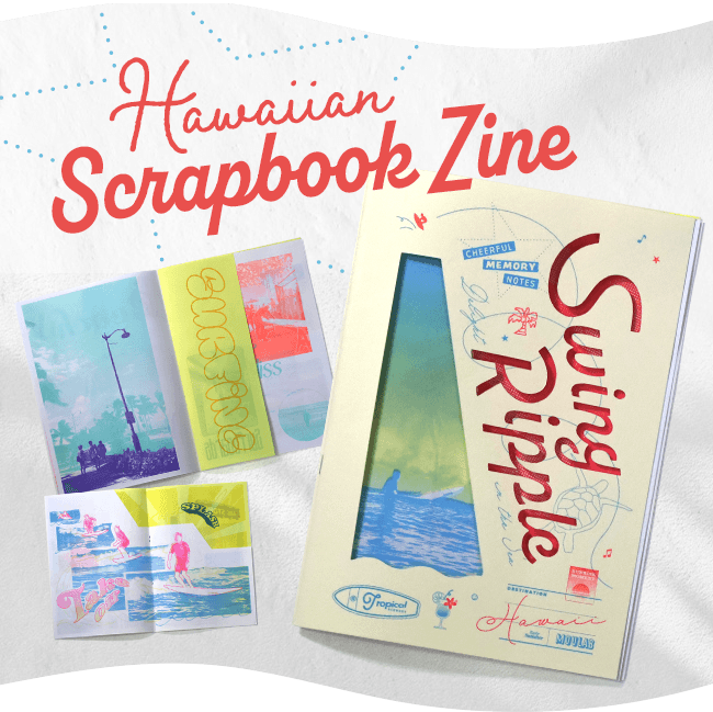 Hawaiian Scrapbook Zine