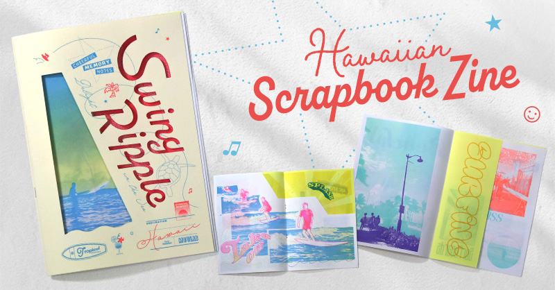 Hawaiian Scrapbook Zine